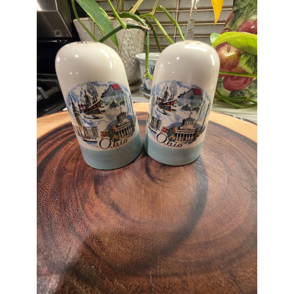 Ohio Souvenir Salt &  Pepper Shakers